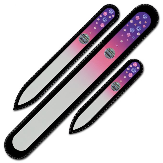 Set of 3 Glass Nail Files WC-BMS