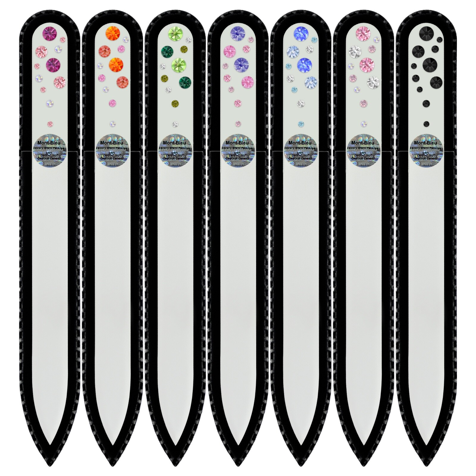 Set of 7 Glass Nail Files WW-M1-7