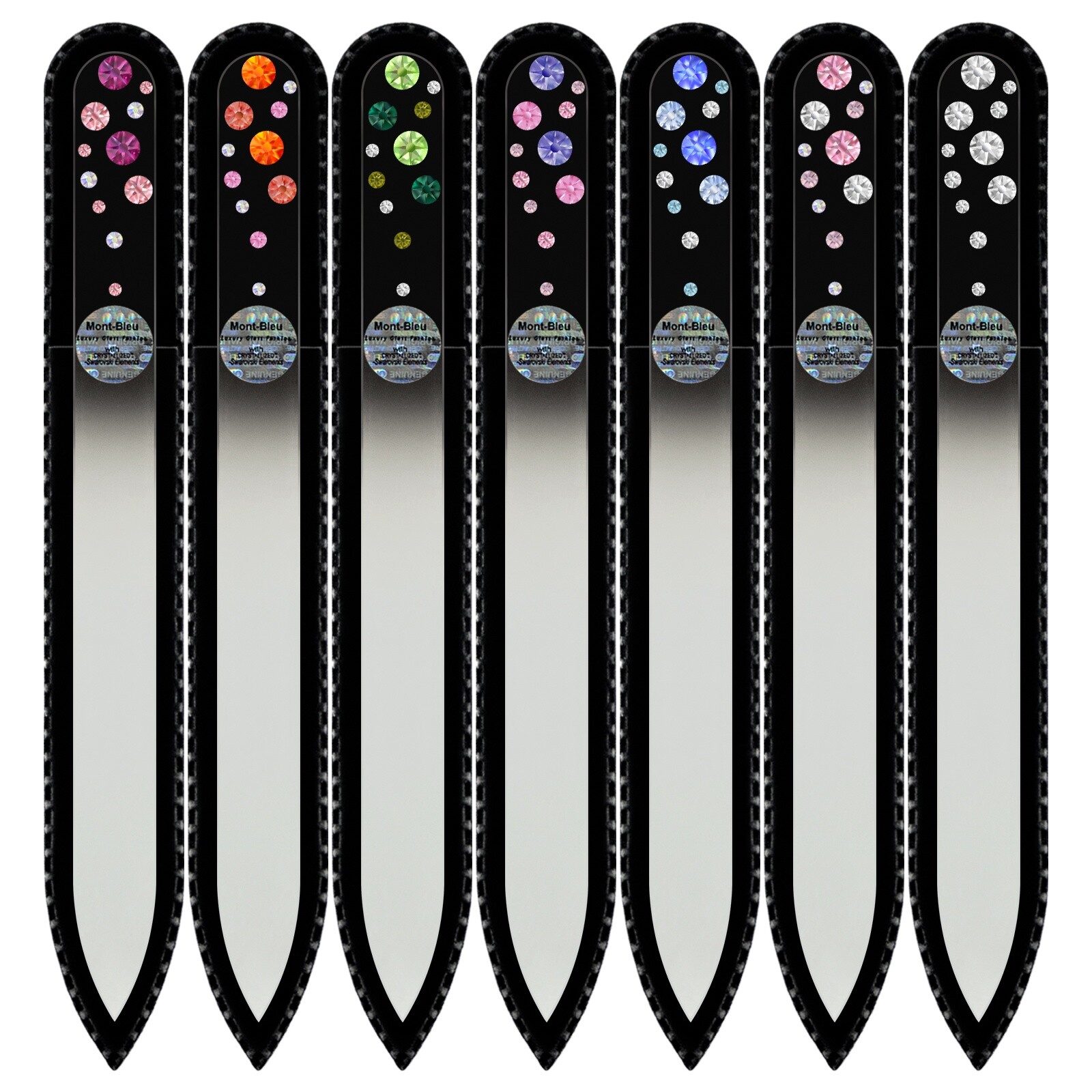 Set of 7 Glass Nail Files WB-M1-7