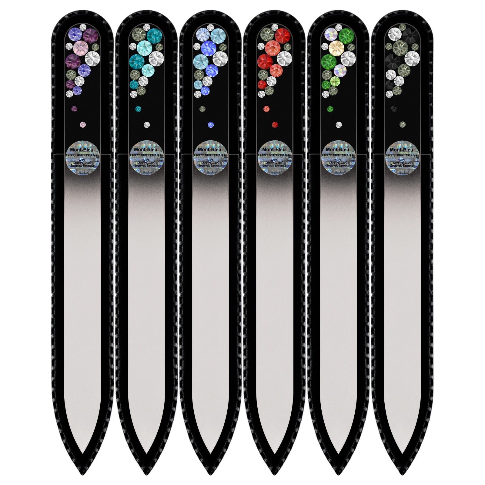 Set of 6 Glass Nail Files BB-M1-6