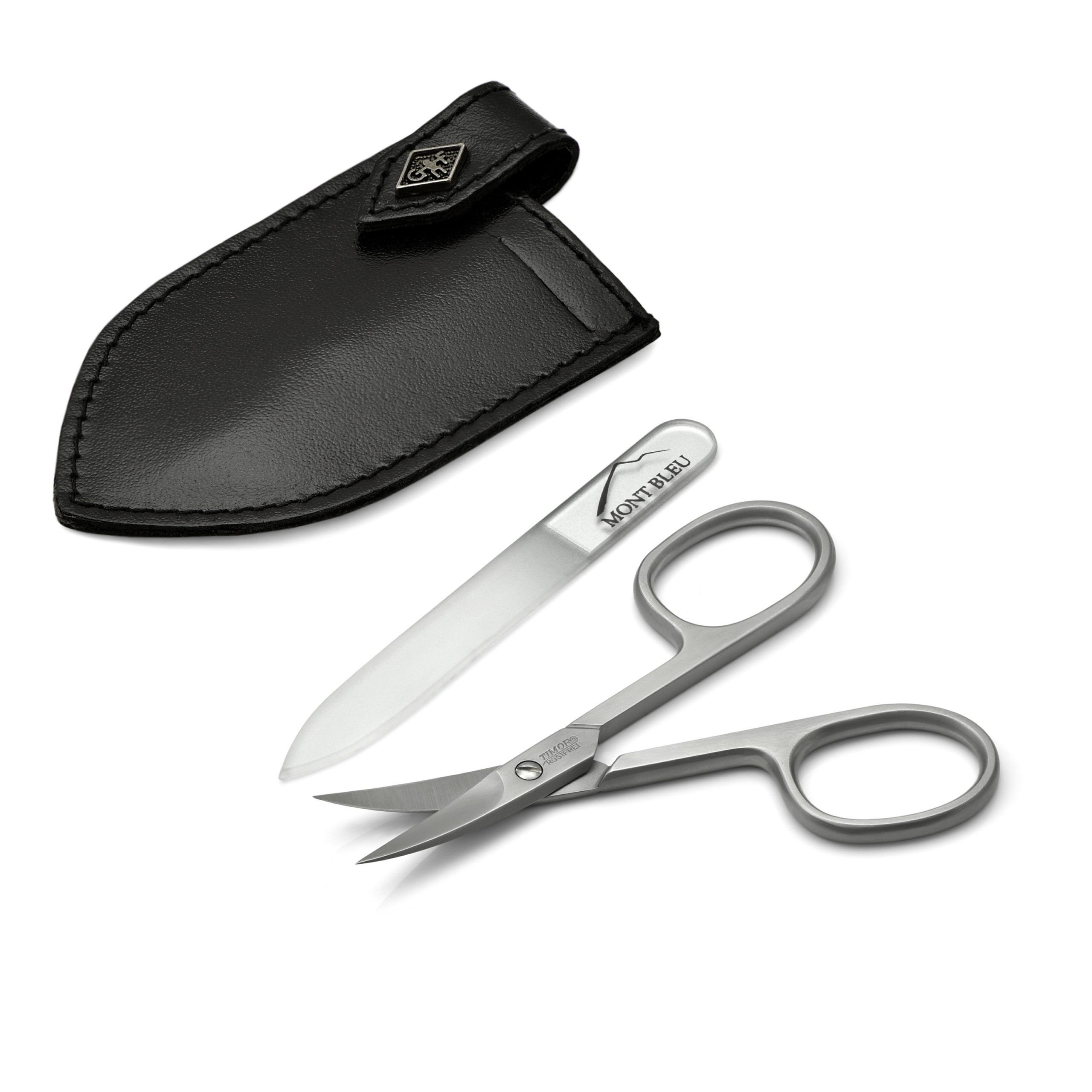 Giesen & Forsthoff's Timor 2-piece Manicure Set in Leather Case Giesen & Forsthoff's Timor 2-piece Manicure Set in Leather Case