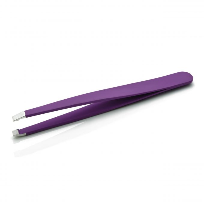 Slanted Tweezers Purple