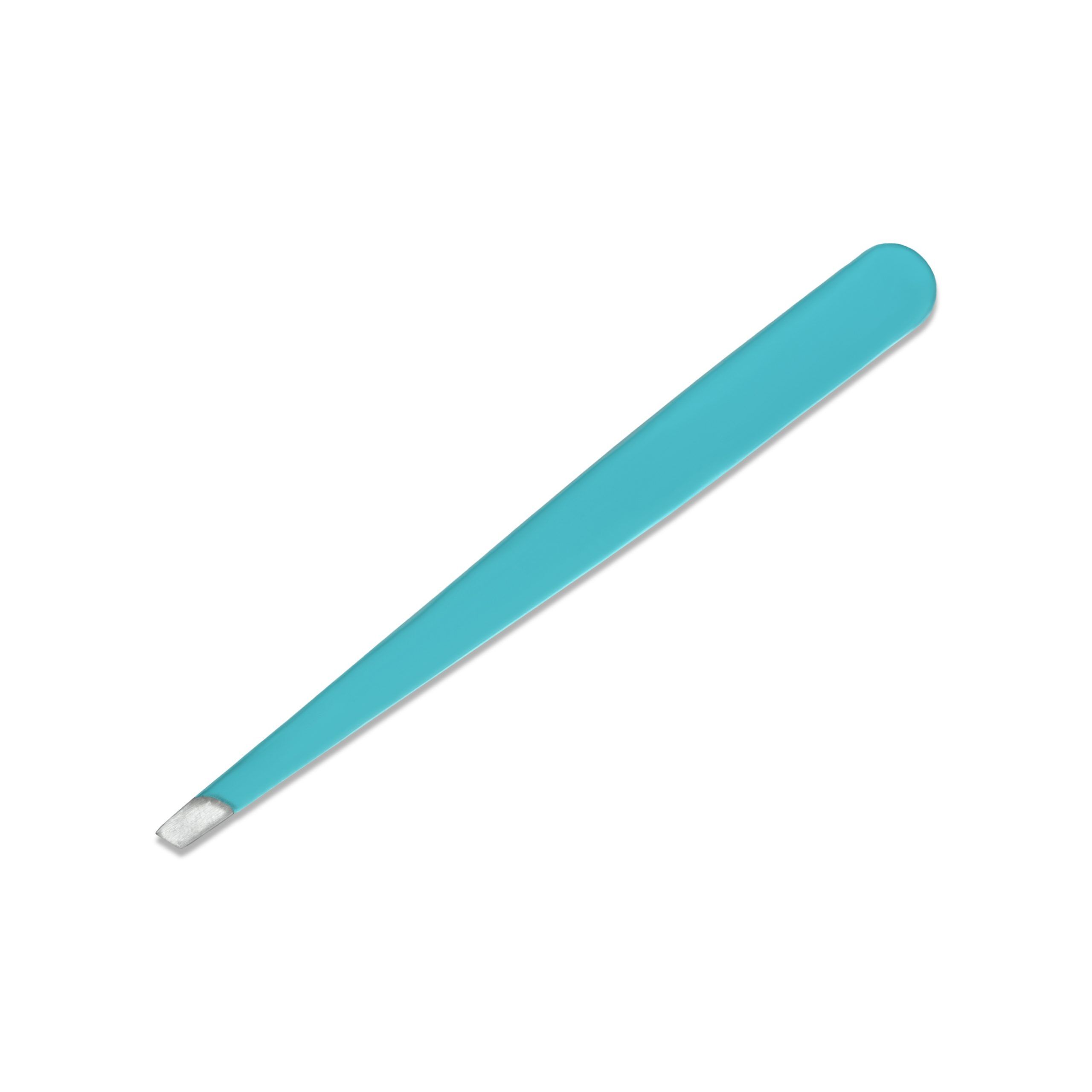 Slanted Tweezers Turquoise