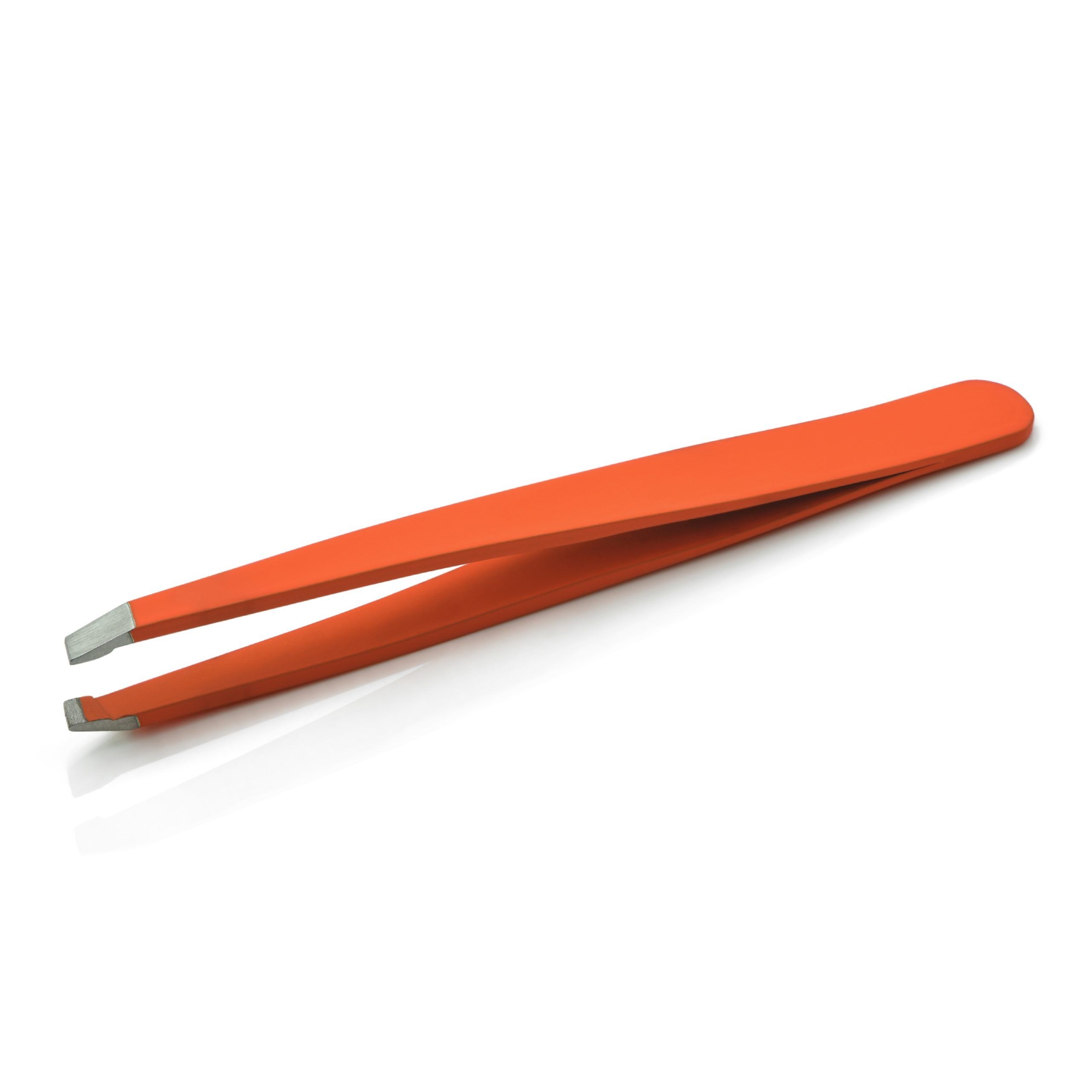 Slant Tip Tweezers Orange
