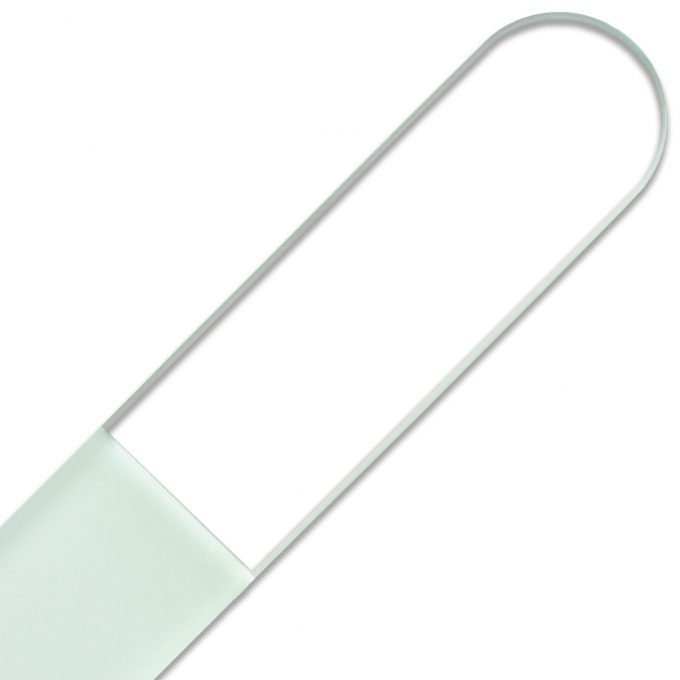Clear Glass Foot File TB