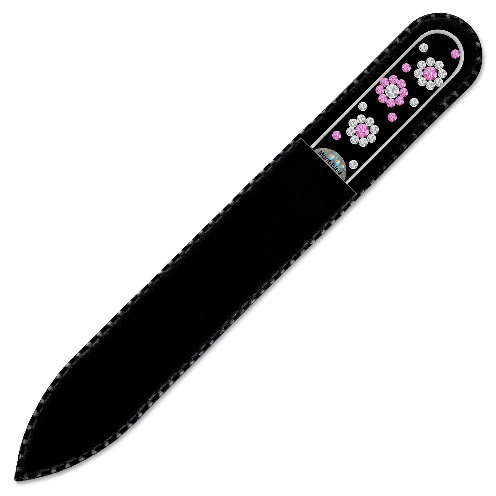Mont Bleu 3 Flowers Crystal Nail File LE-2