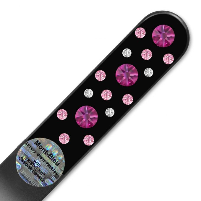 Szklany pilnik do paznokci z kryształkami Swarovskiego CNB-M1-7