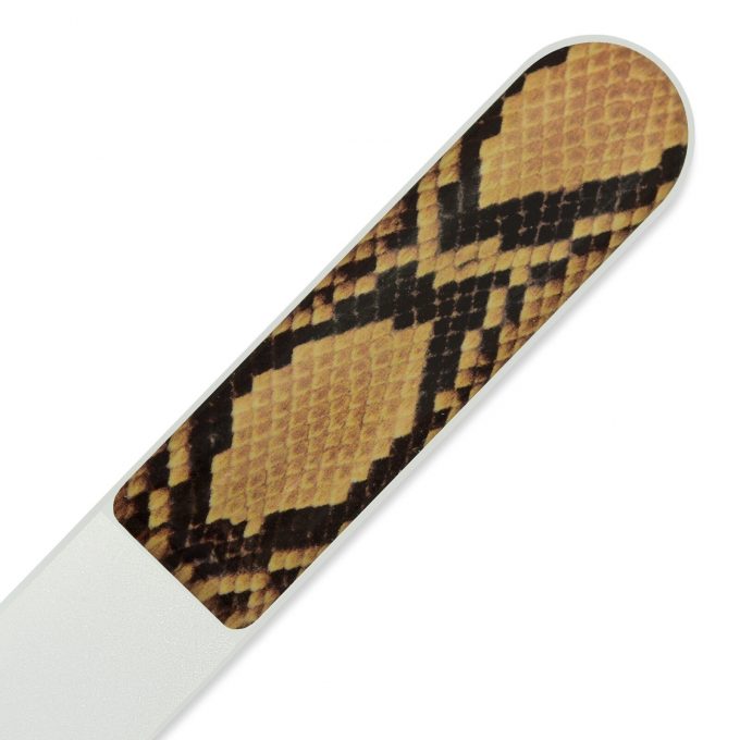 Snake skin Glass nail file N3D-34