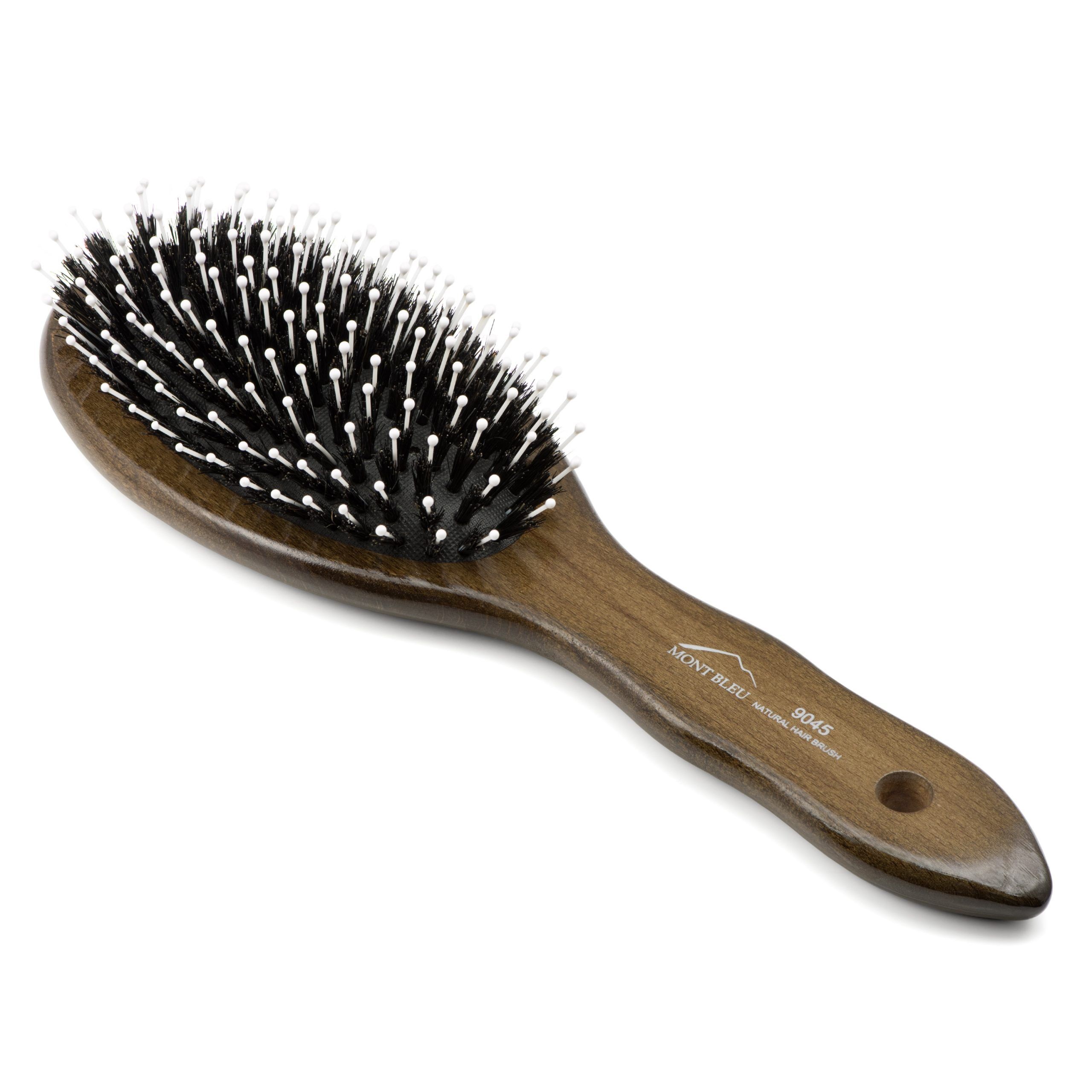 Boar Bristle Beard Mustache Comb Wood Handle Hair Brush Shaving Tool For.di  - Đức An Phát