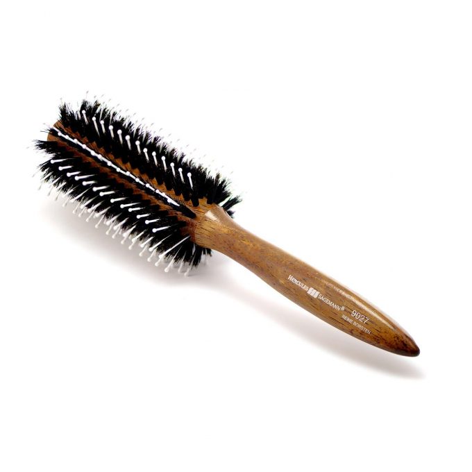 Round Boar Bristle Hair Brush 9027