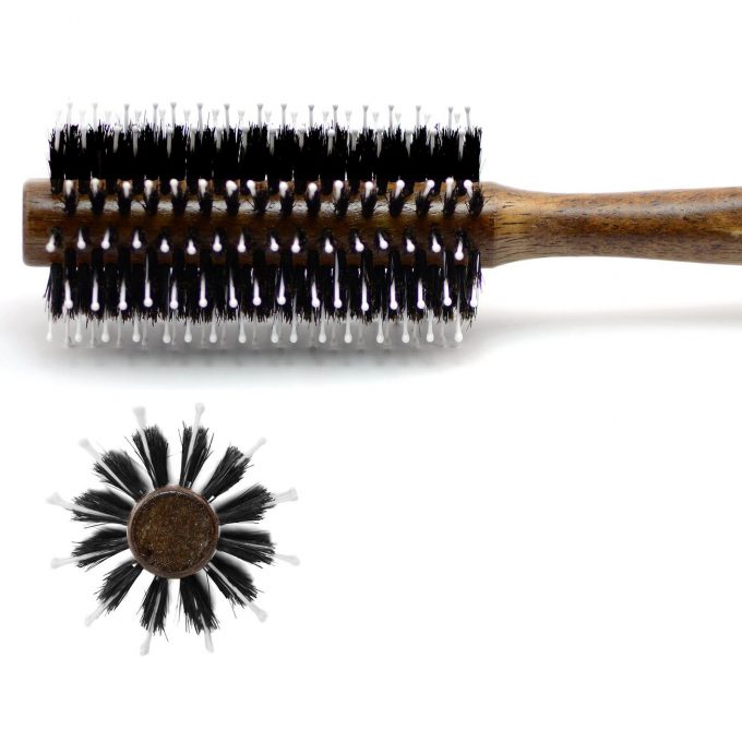 Round Boar Bristle Hair Brush 9027