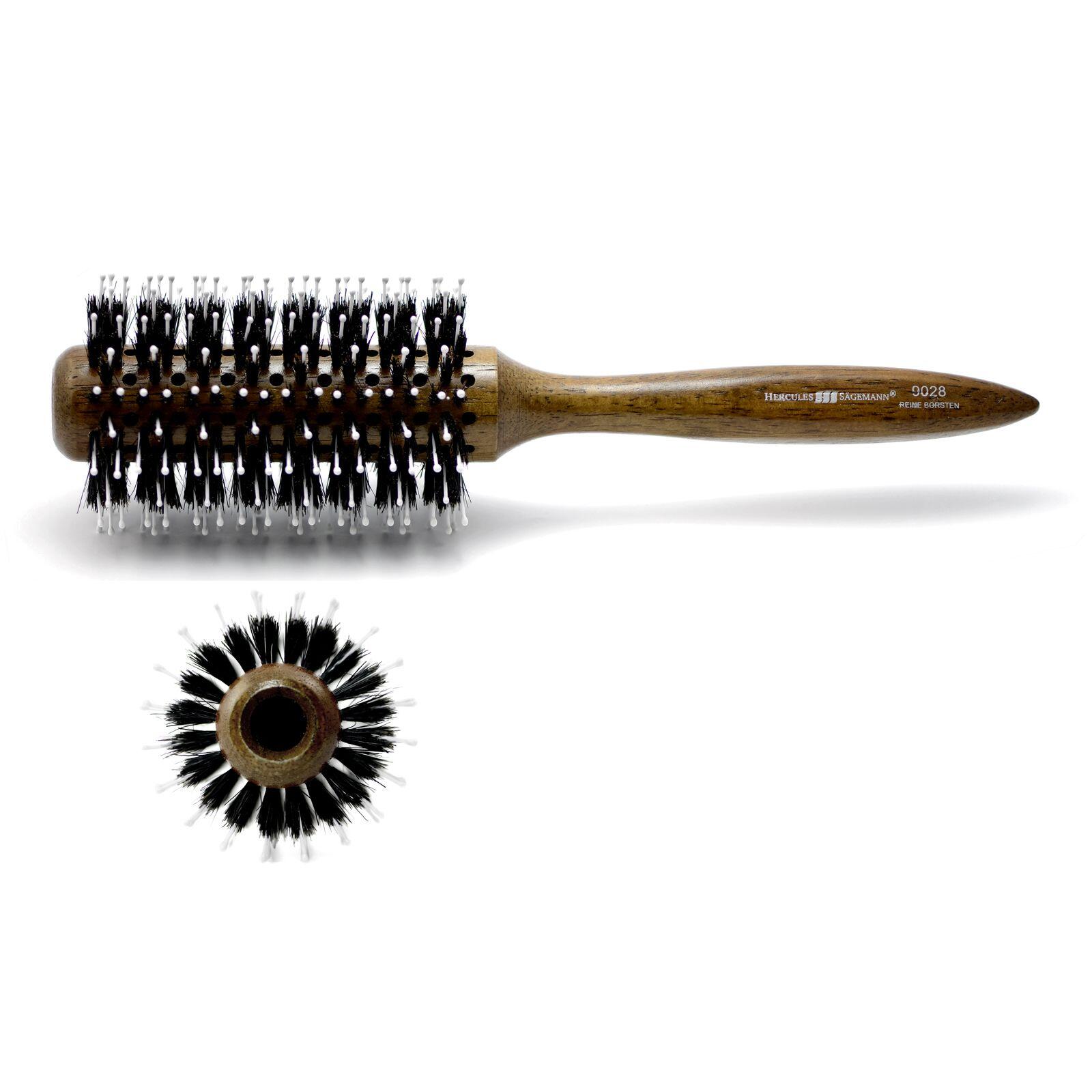 Round Boar Bristle Hair Brush 9028