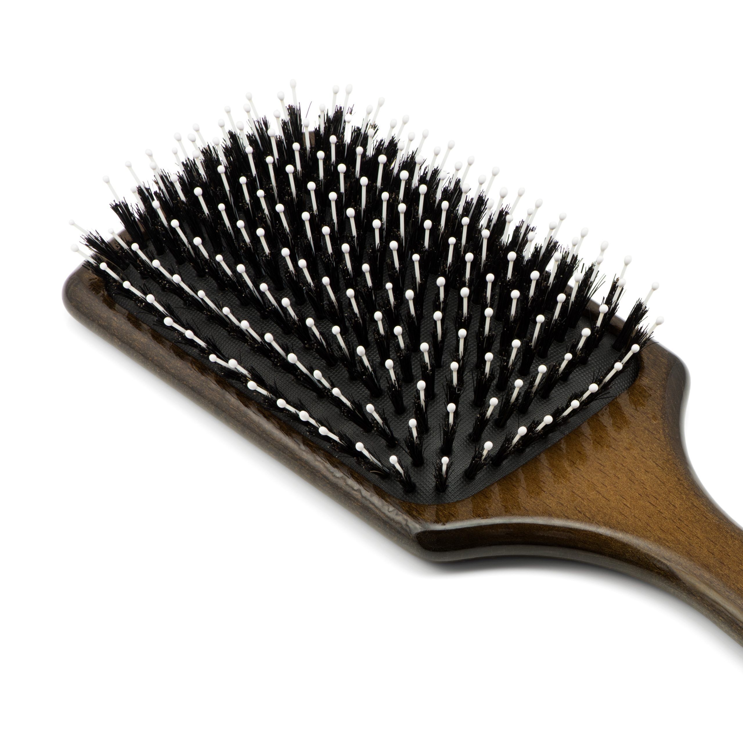 Boar Bristle Paddle Hair Brush 9047