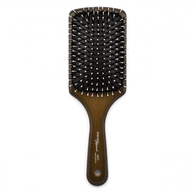 Boar Bristle Paddle Hair Brush 9047
