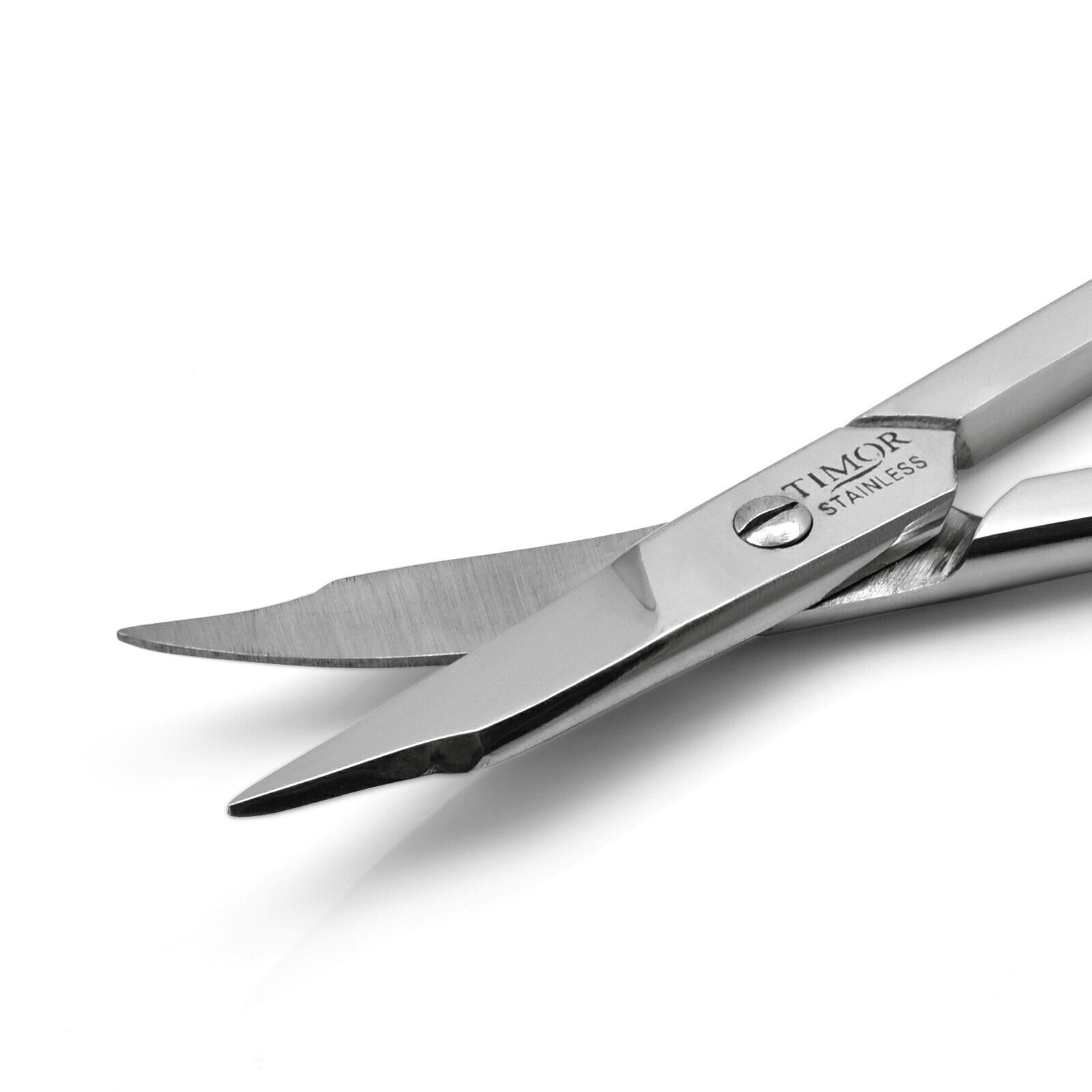 Giesen & Forsthoff's Timor 2-in-1 Combination Nail Scissors with tower tip blades for Cuticles