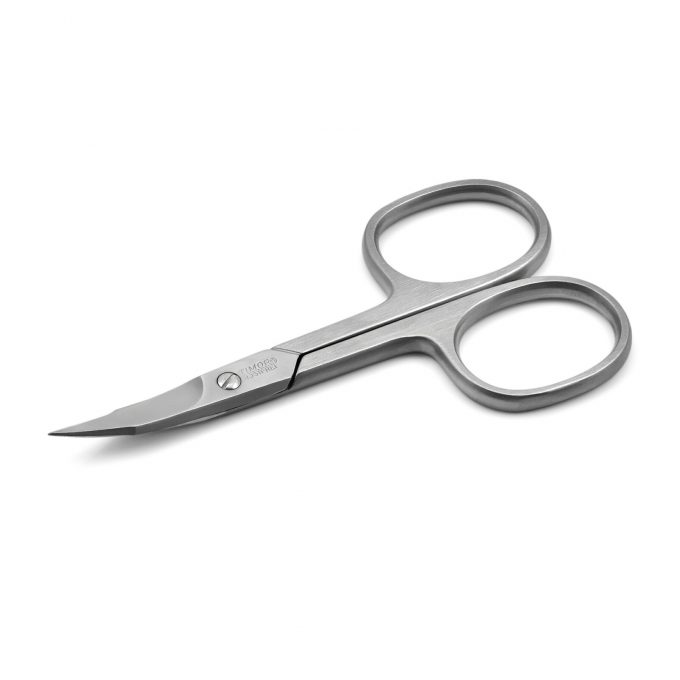 Giesen & Forsthoff's Timor 2-in-1 Combination Nail Scissors with tower tip blades for Cuticles, Stainless Steel