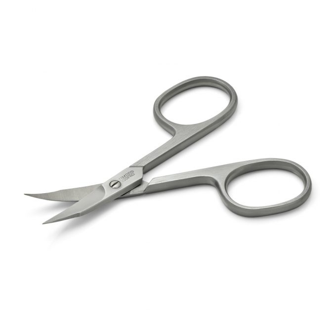 Giesen & Forsthoff's Timor 2-in-1 Combination Nail Scissors with tower tip blades for Cuticles, Stainless Steel