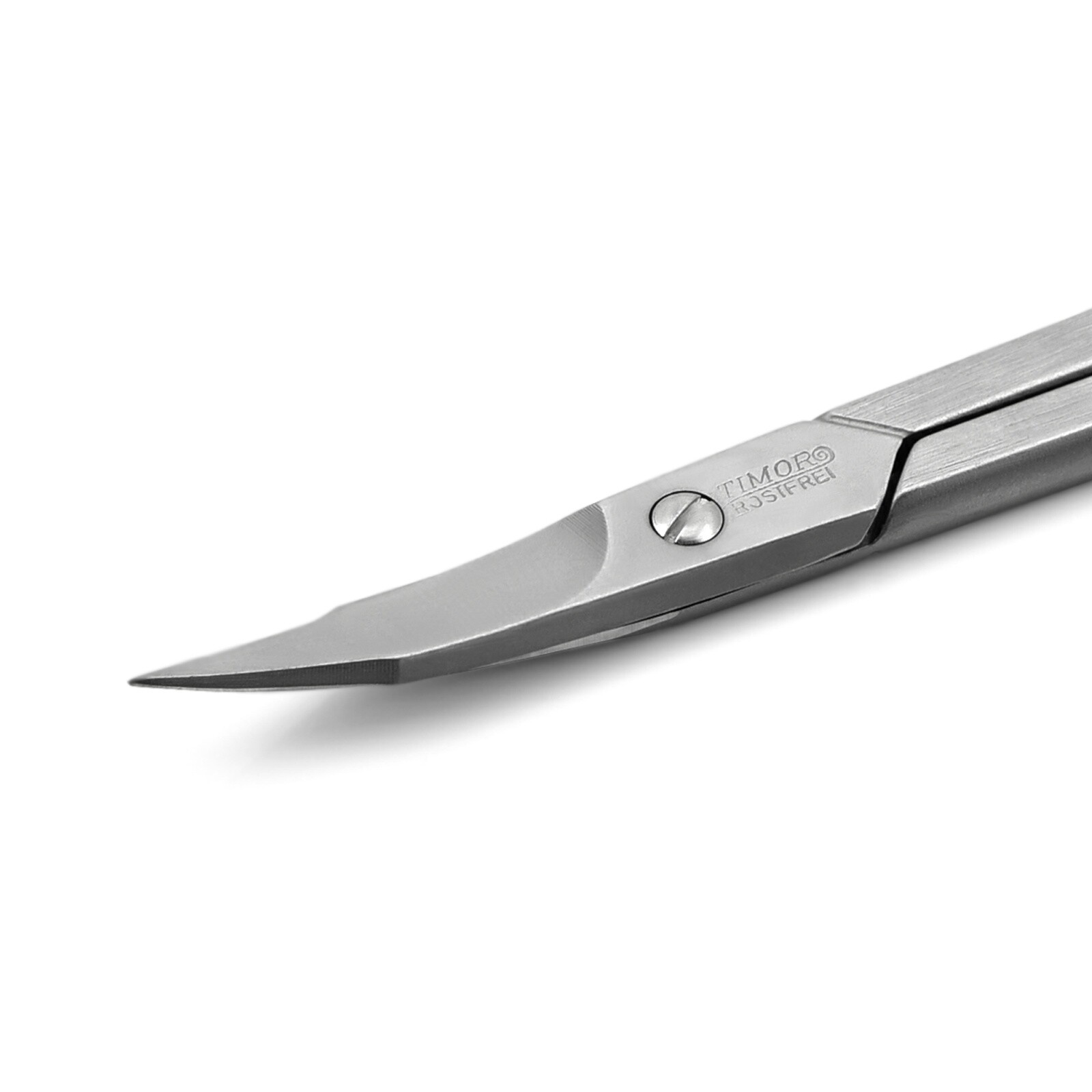 Giesen & Forsthoff's Timor 2-in-1 Combination Nail Scissors with tower tip blades for Cuticles, Stainless Steel