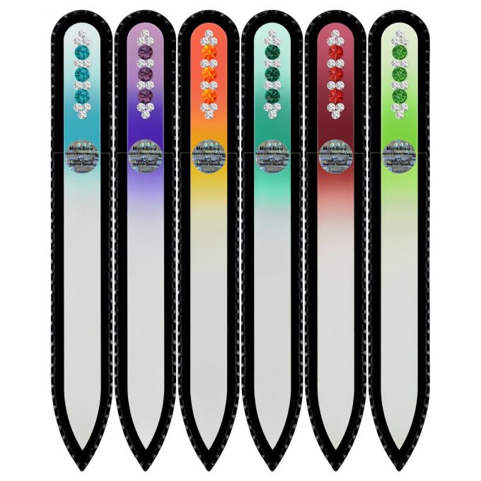 Set of 6 Glass Nail Files ORC-M1-6