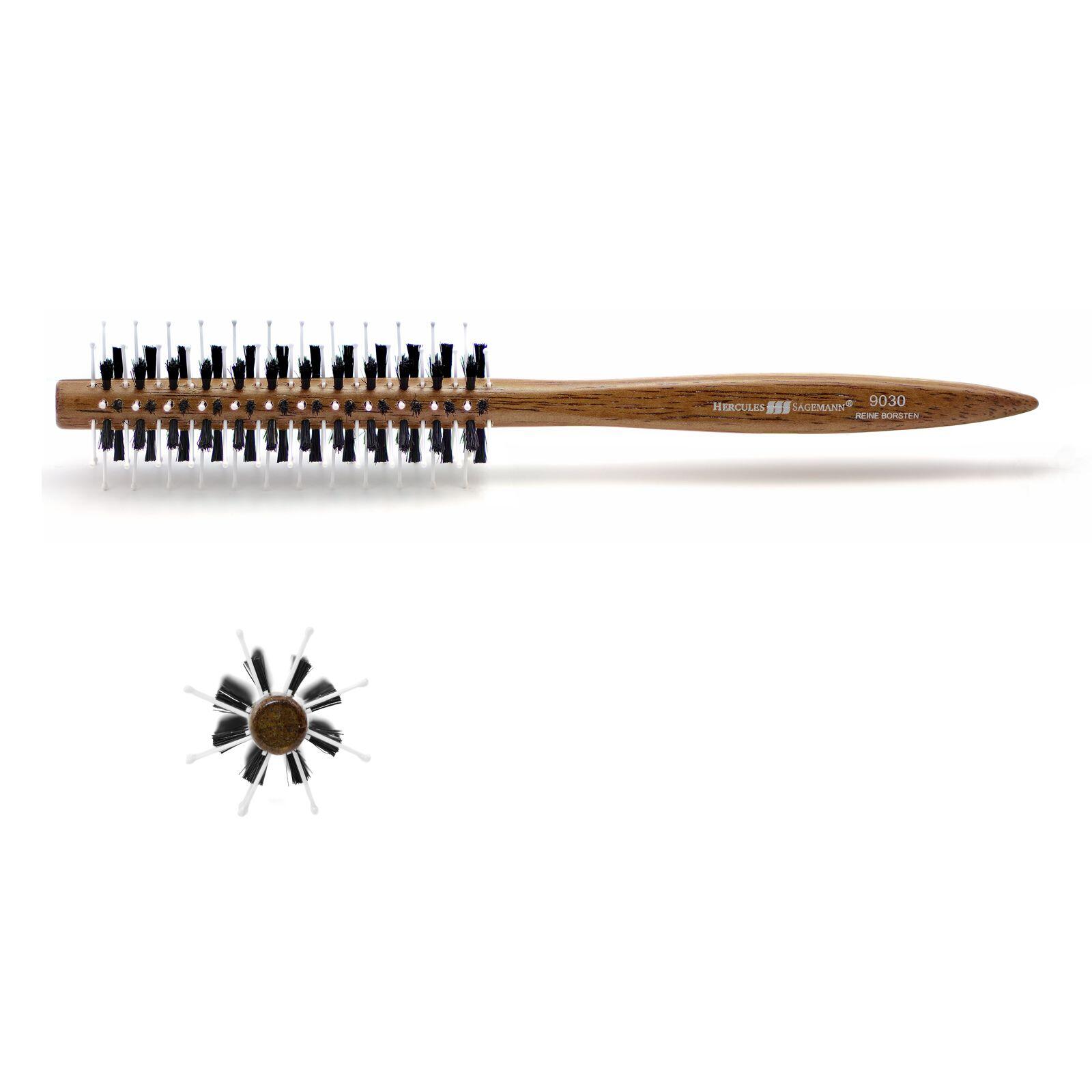 Round Boar Bristle Hair Brush 9030