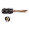 Radial ceramic hair brush with boar bristles 9352