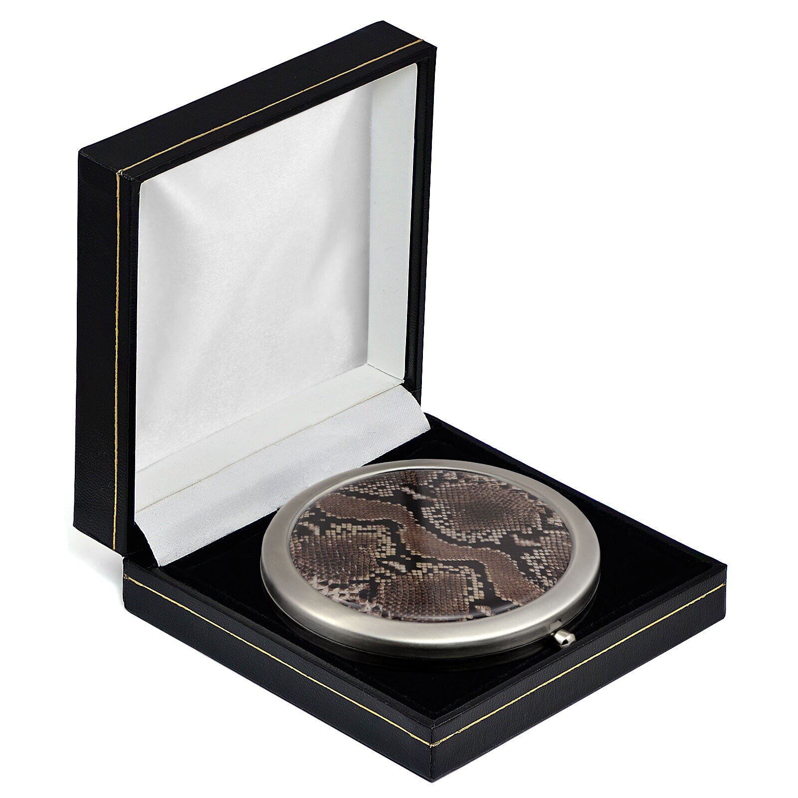 Snake Print Compact Mirror Snake Print Compact Mirror