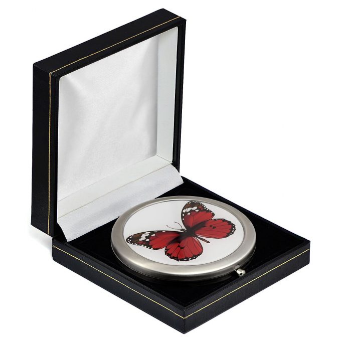 Butterfly Designer Travel Compact Pocket Mirror