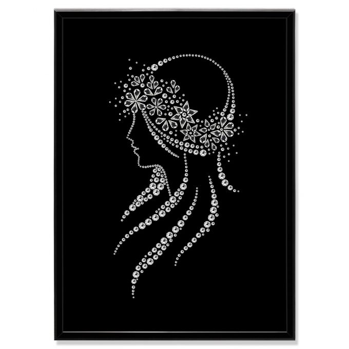 Crystal Art Picture Woman MBP-20