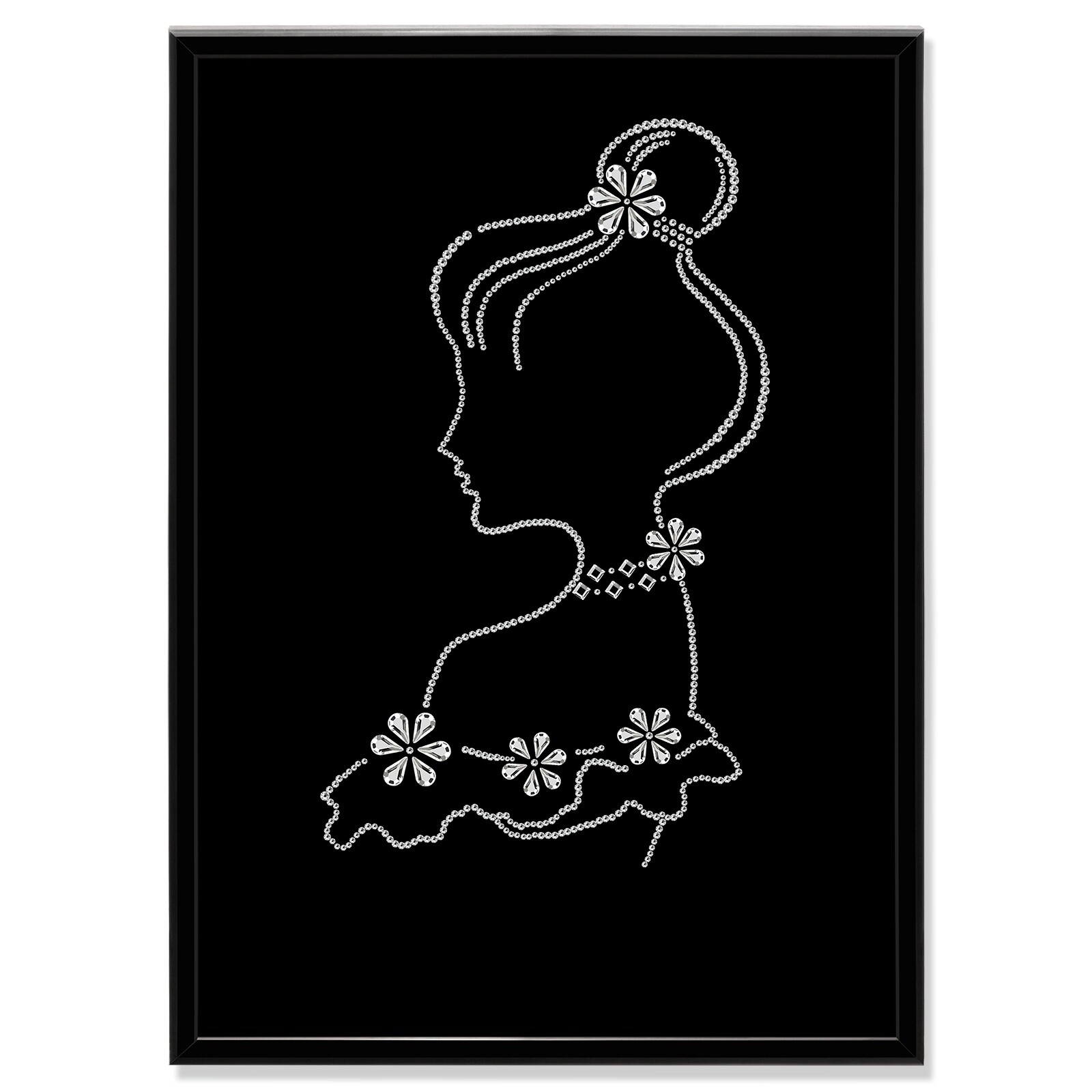 Crystal Art Picture Woman MBP-21 Crystal Art Picture Woman MBP-21