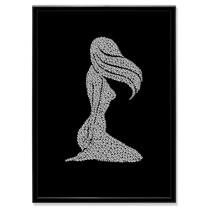 Crystal Art Picture Woman MBP-22
