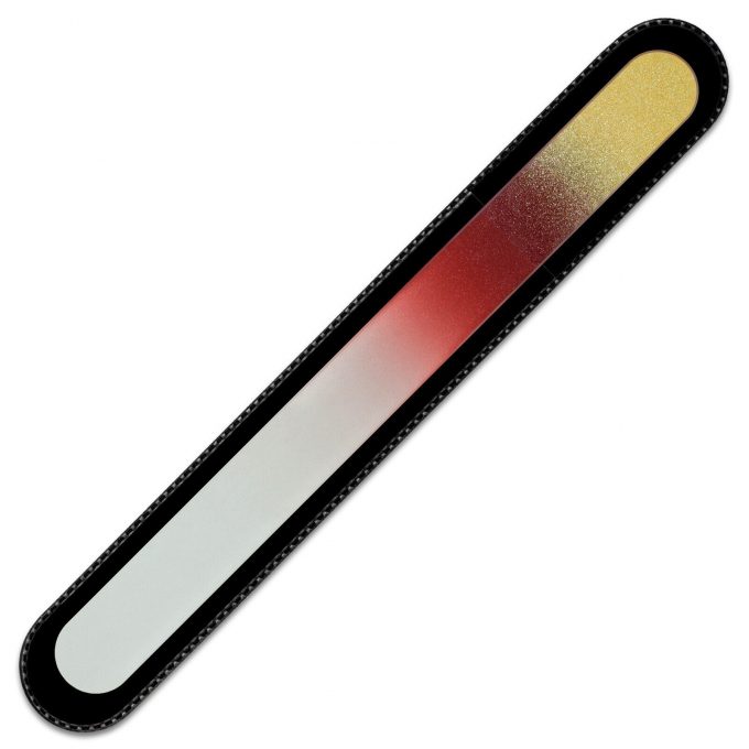 Large Rainbow Glass Nail File R-B2