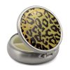 Pill Box with Leopard Print