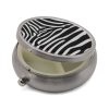 Pill Box with Zebra Print