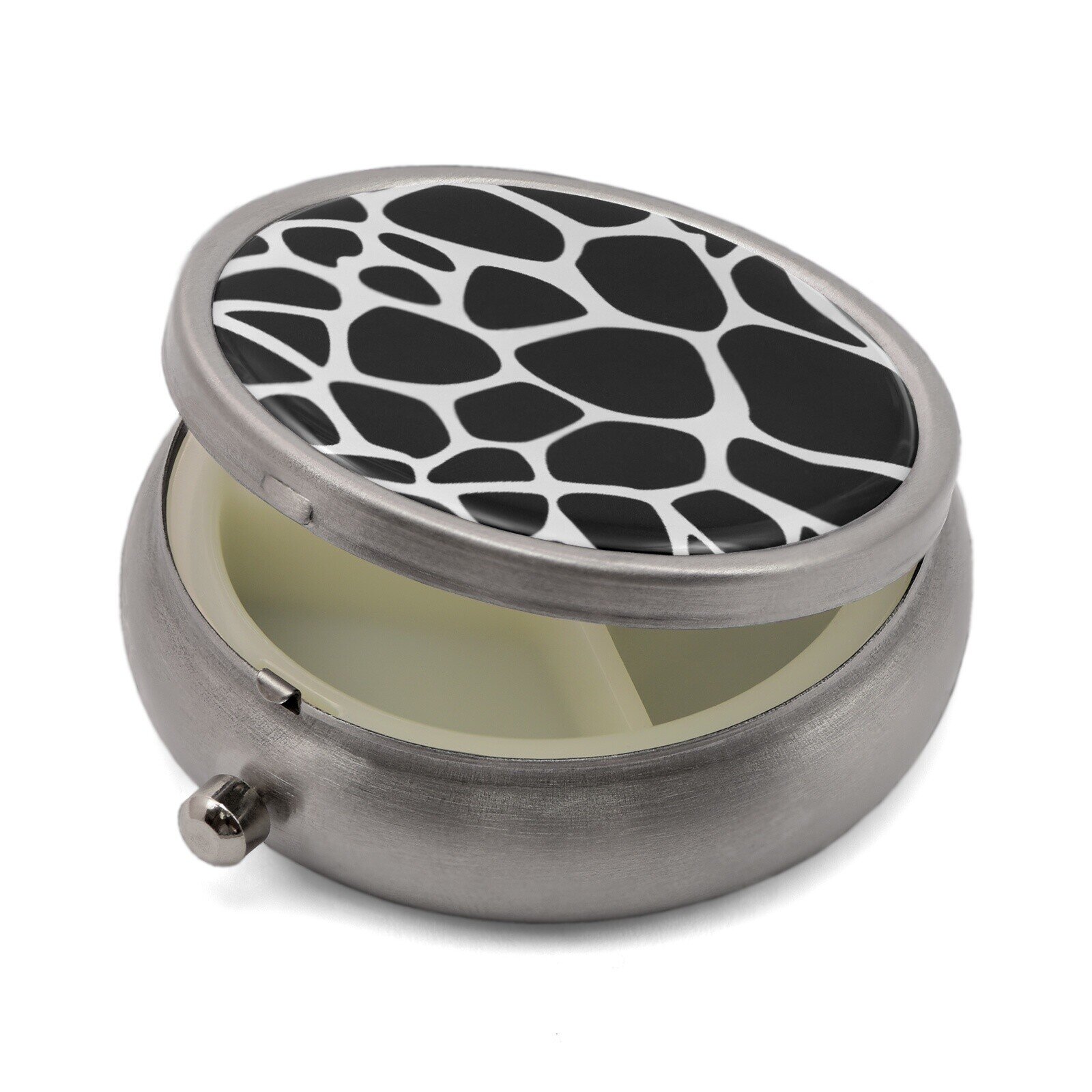 Pill Box with Giraffe Print