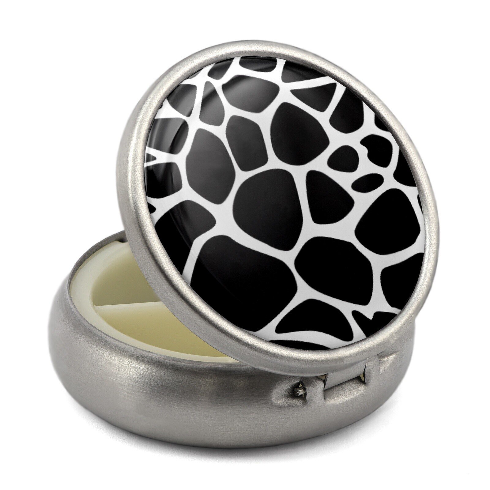 Pill Box with Giraffe Print