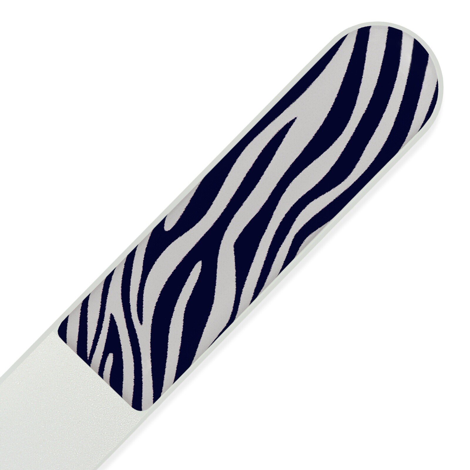 Zebra Print Glass Nail File Mont bleu Store