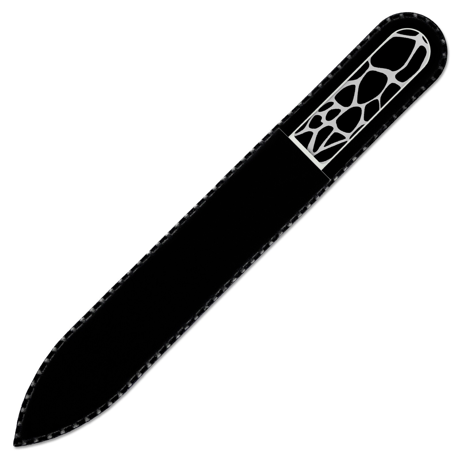 Giraffe Print Glass Nail File