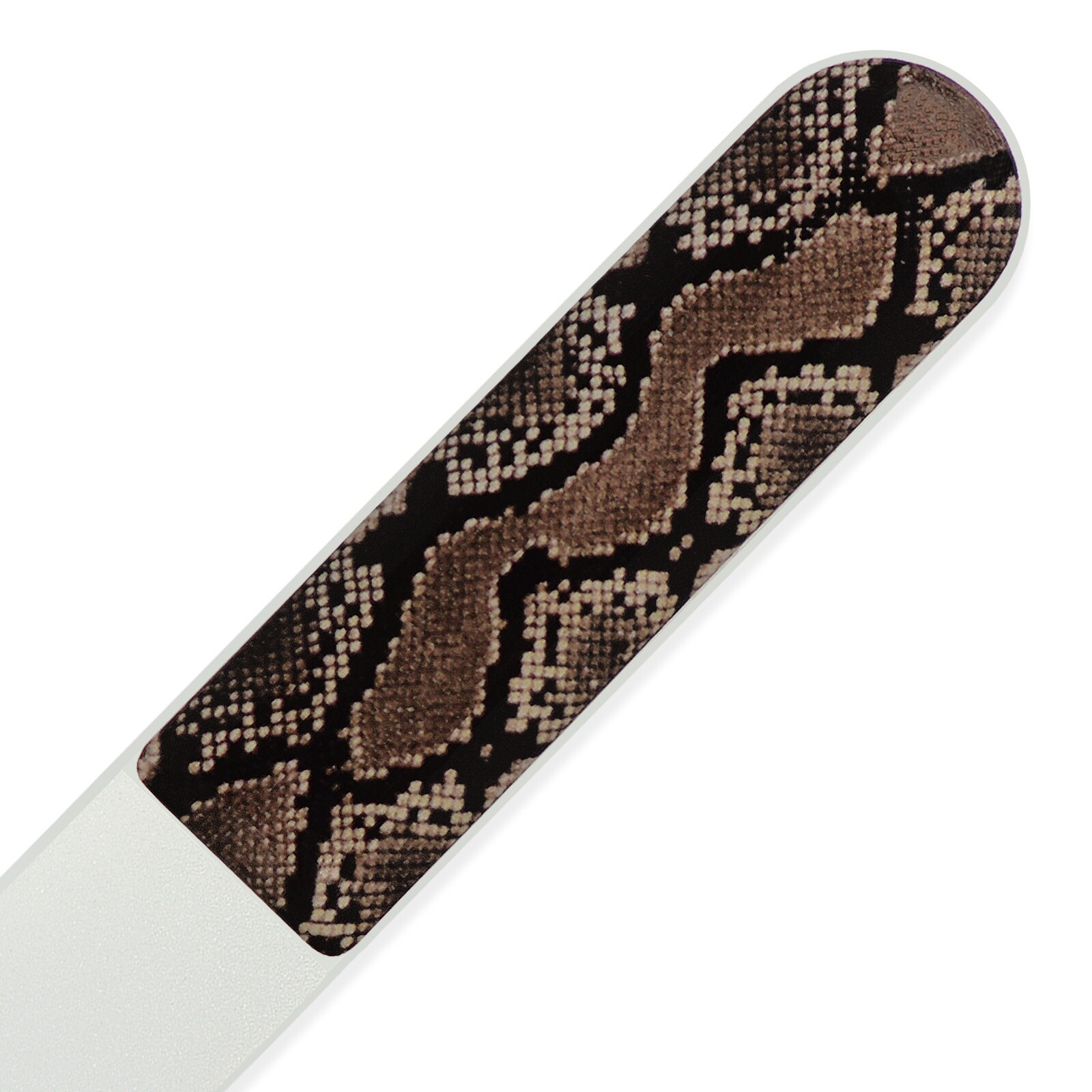 Snake Print Glass Nail File
