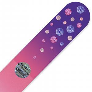 Mont Bleu Large Glass Nail File with crystals WC-B