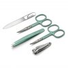 Giesen & Forsthoff's Timor 5-piece Manicure Set in Leather Case