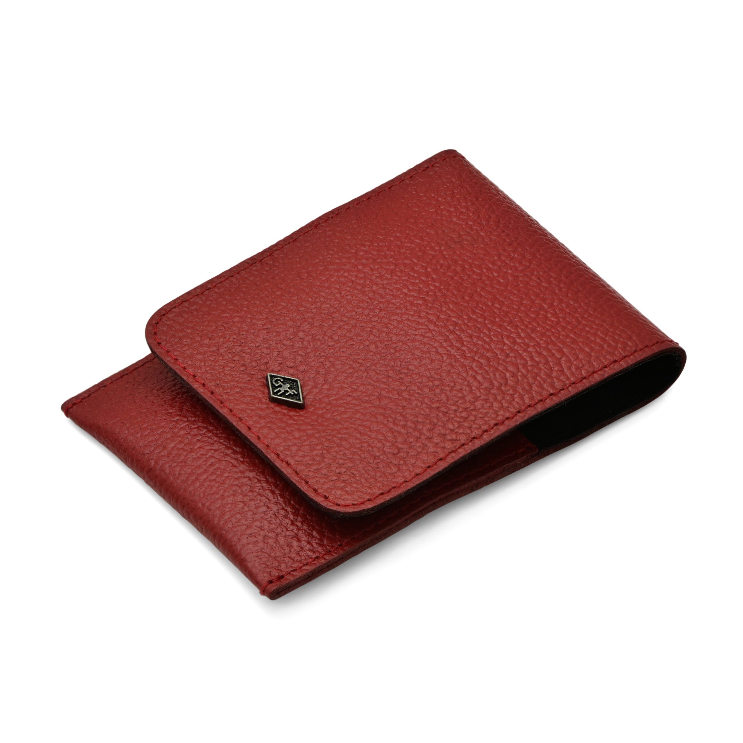 Giesen & Forsthoff's Timor 5-piece Manicure Set in Red Leather Case