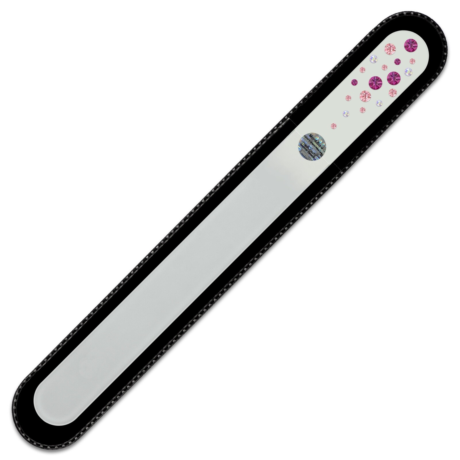 Mont Bleu Large Glass Nail File with crystals WW-B