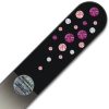 Mont Bleu Large Glass Nail File with crystals WB-B