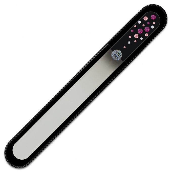 Mont Bleu Large Glass Nail File with crystals WB-B