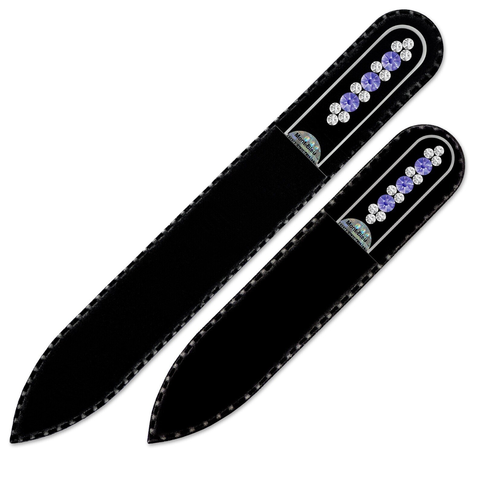 2-piece set with Hand Decorated Crystal Nail Files OR-MS