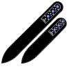Set of 2 Glass Nail Files with crystals CN-MS