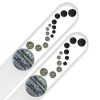A set of 2 Glass Nail Files with Swarovski crystals WA-MS