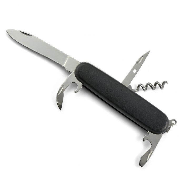 Medium Size Pocket Multitool Knife with 5 Tools from Germany