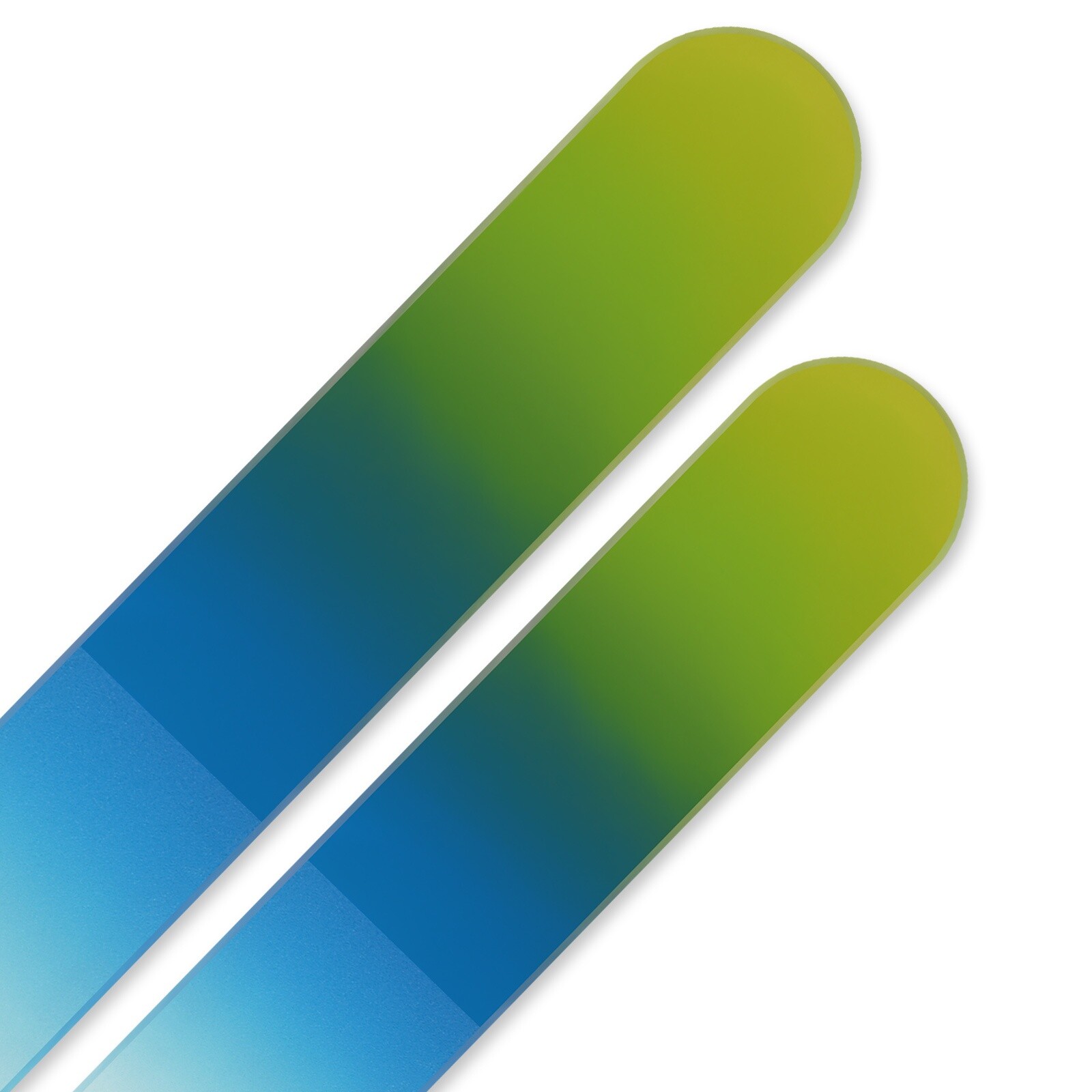 Set of 2 Rainbow Crystal Nail Files, Hand made of Czech tempered glass R-MS9 Set of 2 Rainbow Crystal Nail Files, Hand made of Czech tempered glass R-MS9