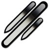 Set of 3 Rainbow Crystal Nail Files, Hand made of Czech tempered glass R-BMS2